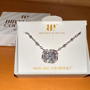 Bomb party April 2026 Necklace - Rhodium